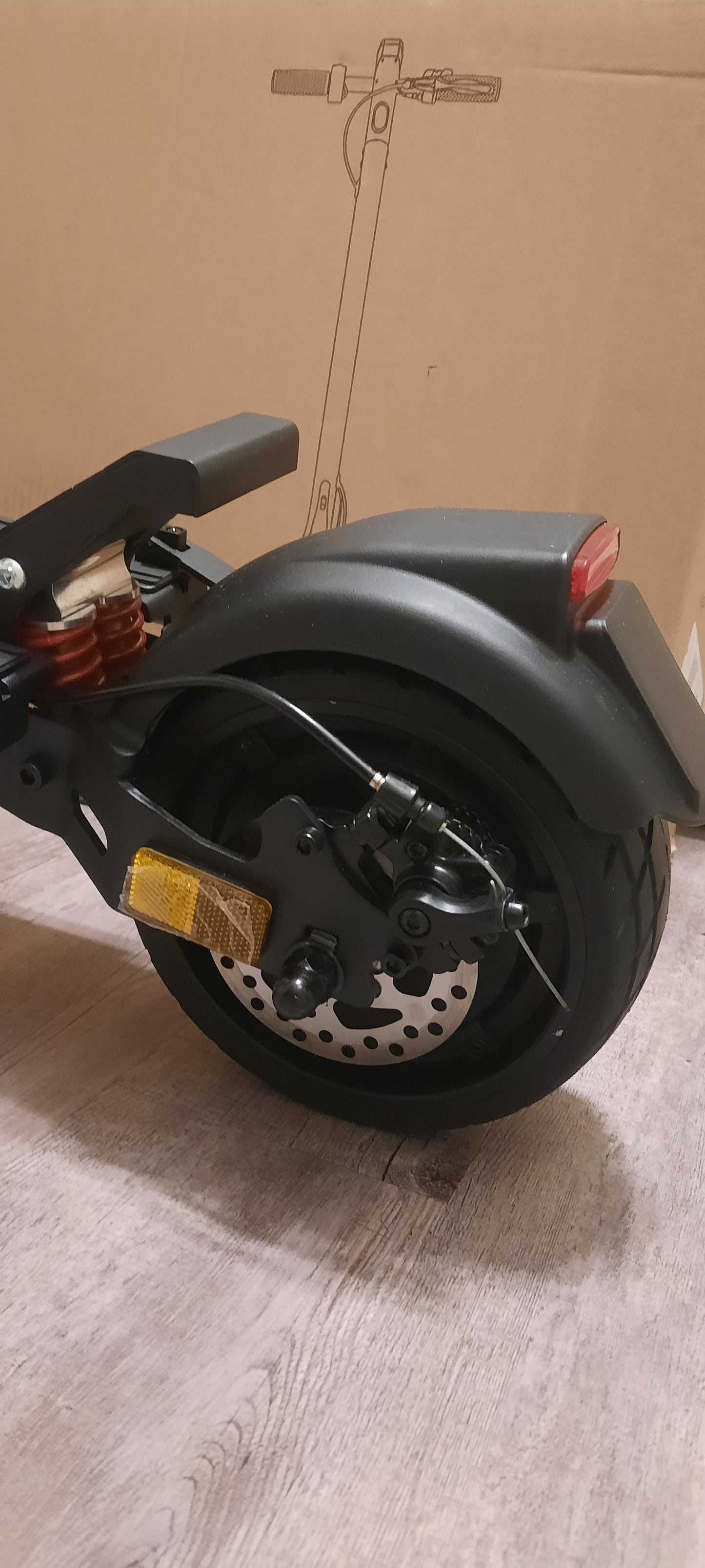 Elektro Scooter Roller S4 mit breiten Reifen