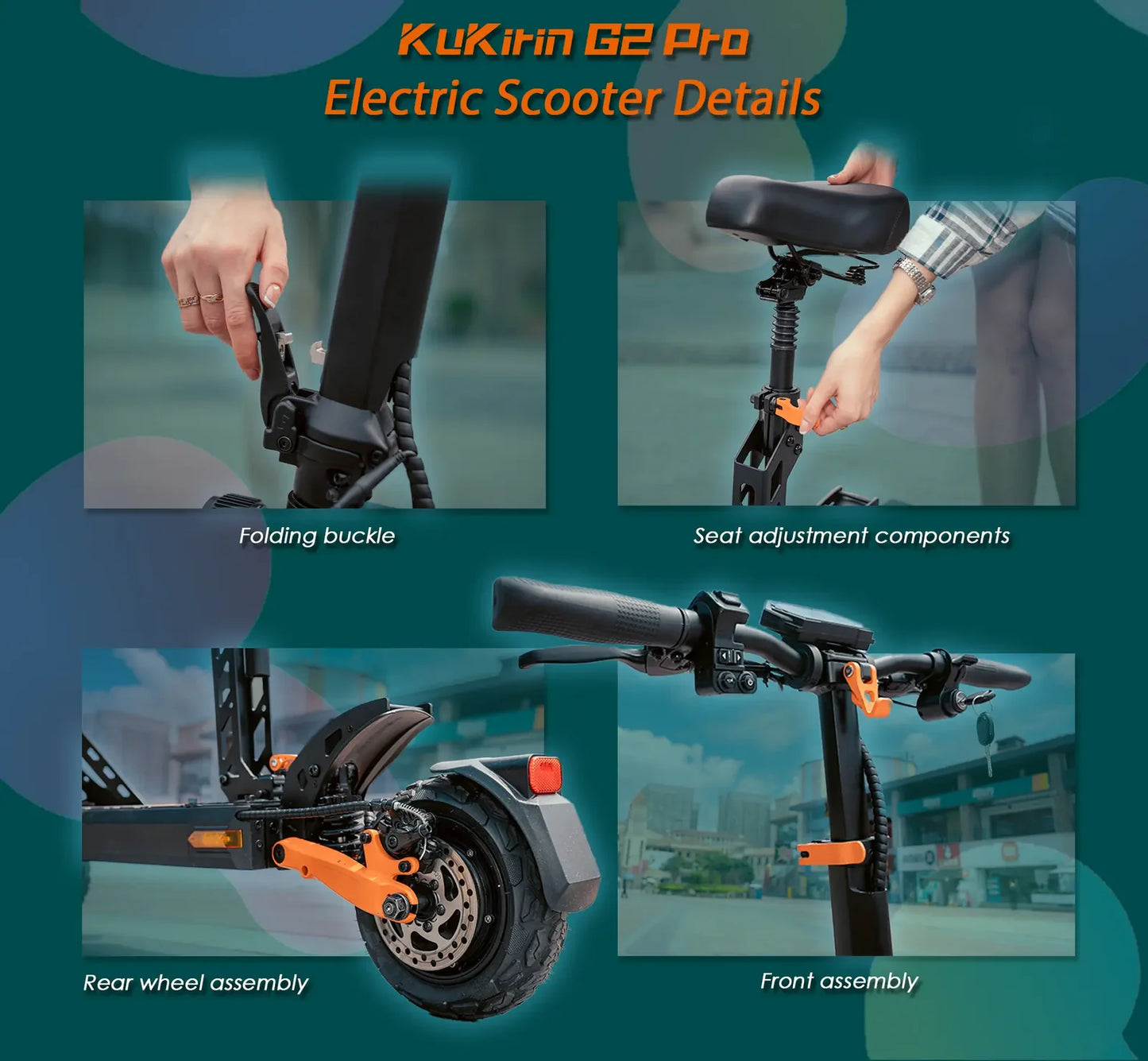 AKTION Kukirin G2 Pro 2025 mit Sitz und Blinker