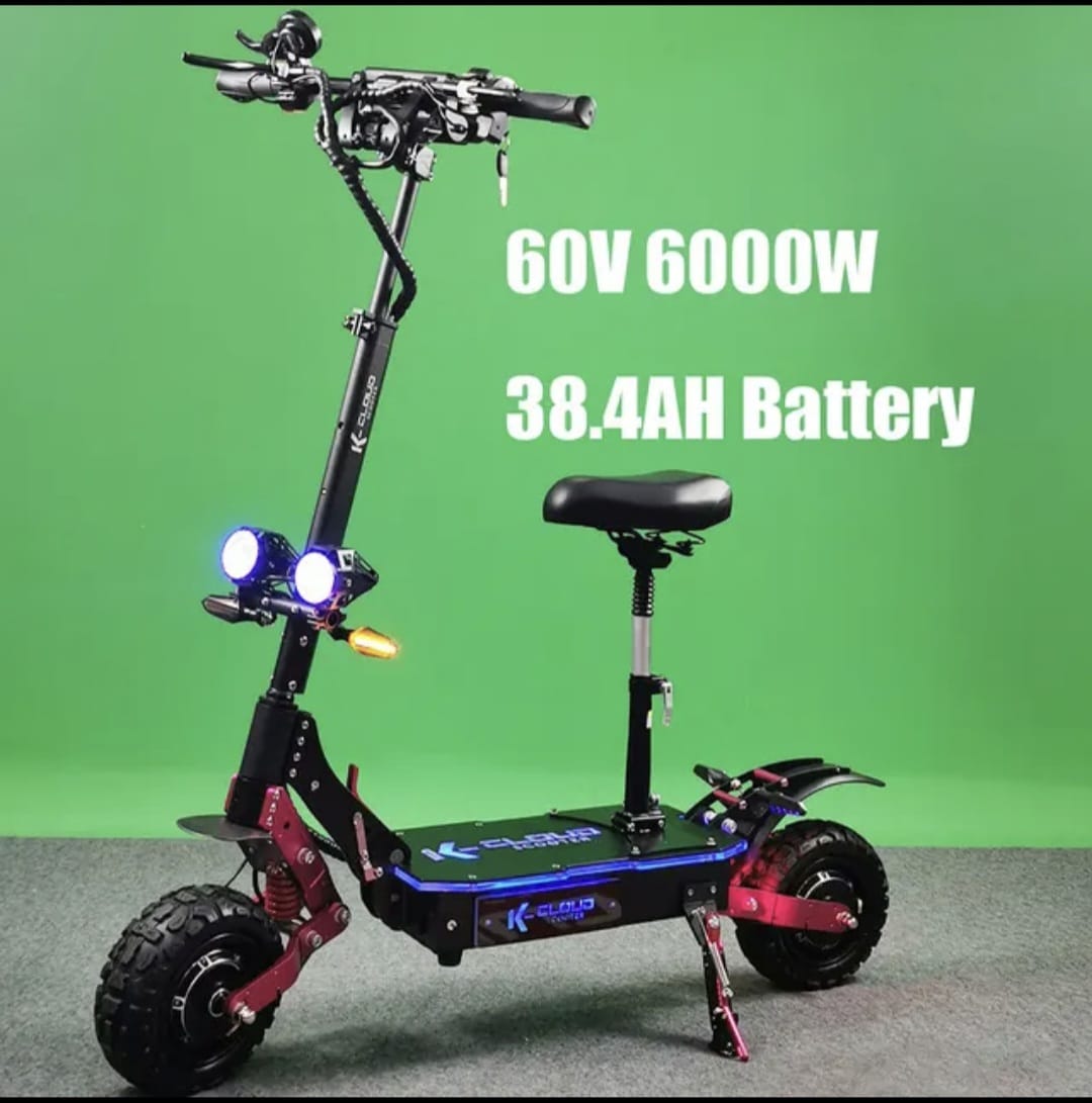 AKTION Monster Scooter 6000 Watt 40AH Batterie