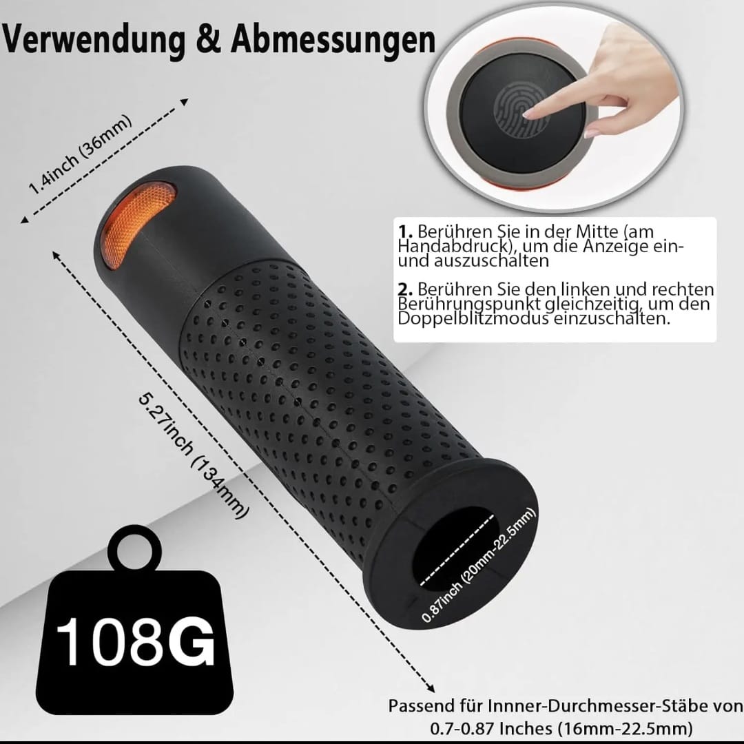 AKTION Kukirin G2 Österreich version mit Straßenzulassung maximal 25 km/h und Blinker am Lenkerende