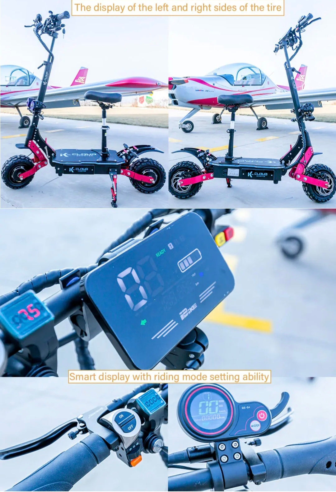 AKTION Monster Scooter 6000 Watt 40AH Batterie