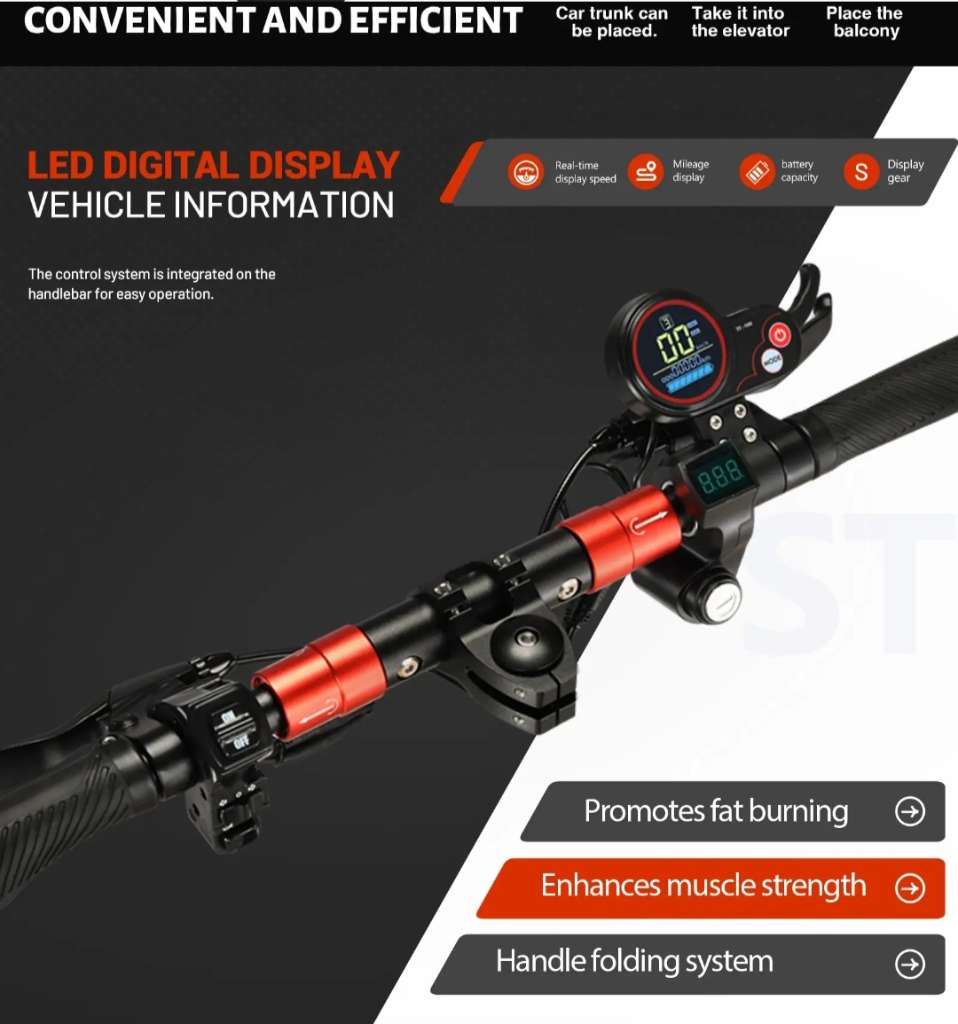 AKTION  Elektro Scooter Freeboy J-11 MAX  18 AH BATTERIE
