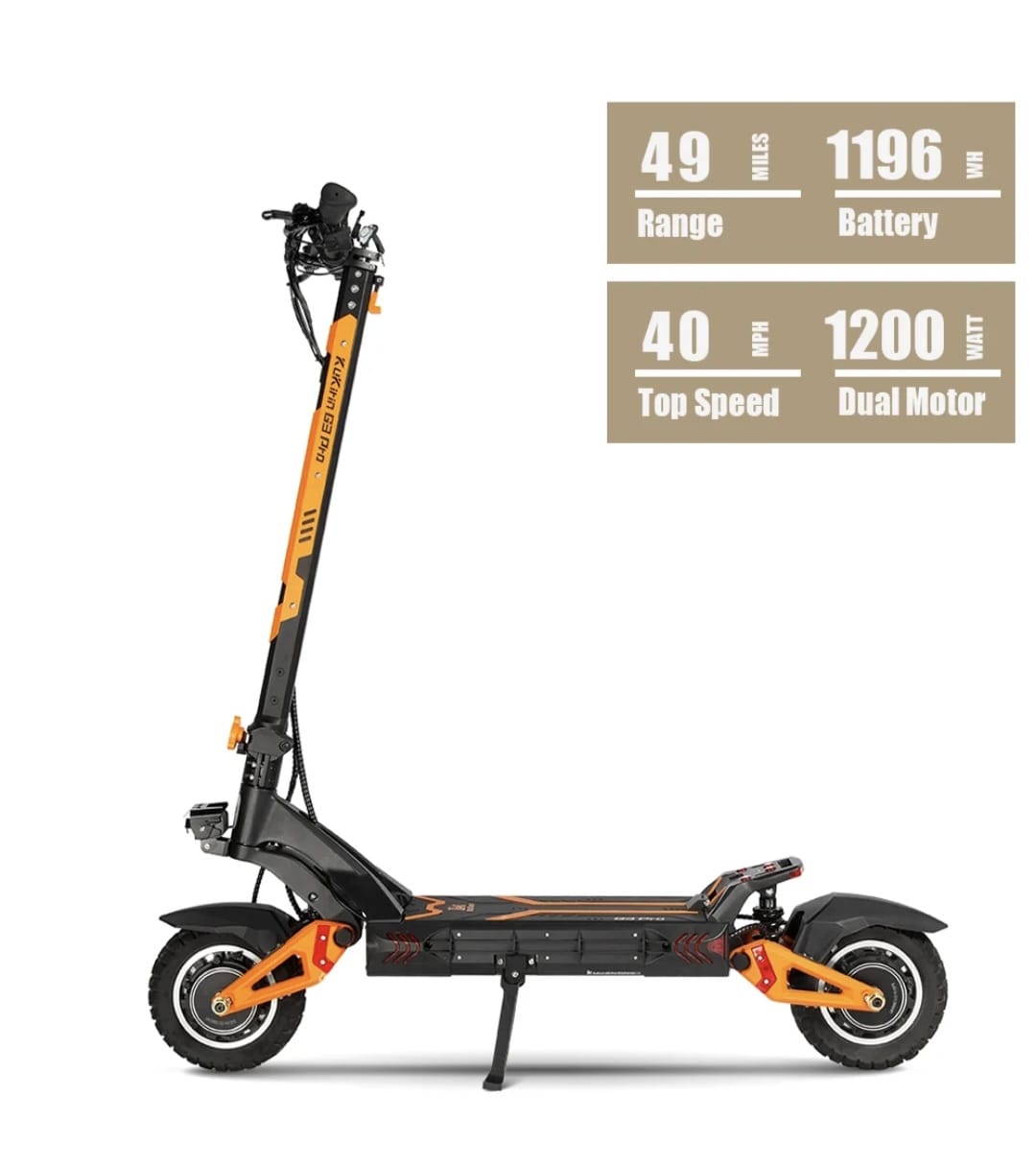 KuKirin G3 Pro Dual Motor – Maximale Power