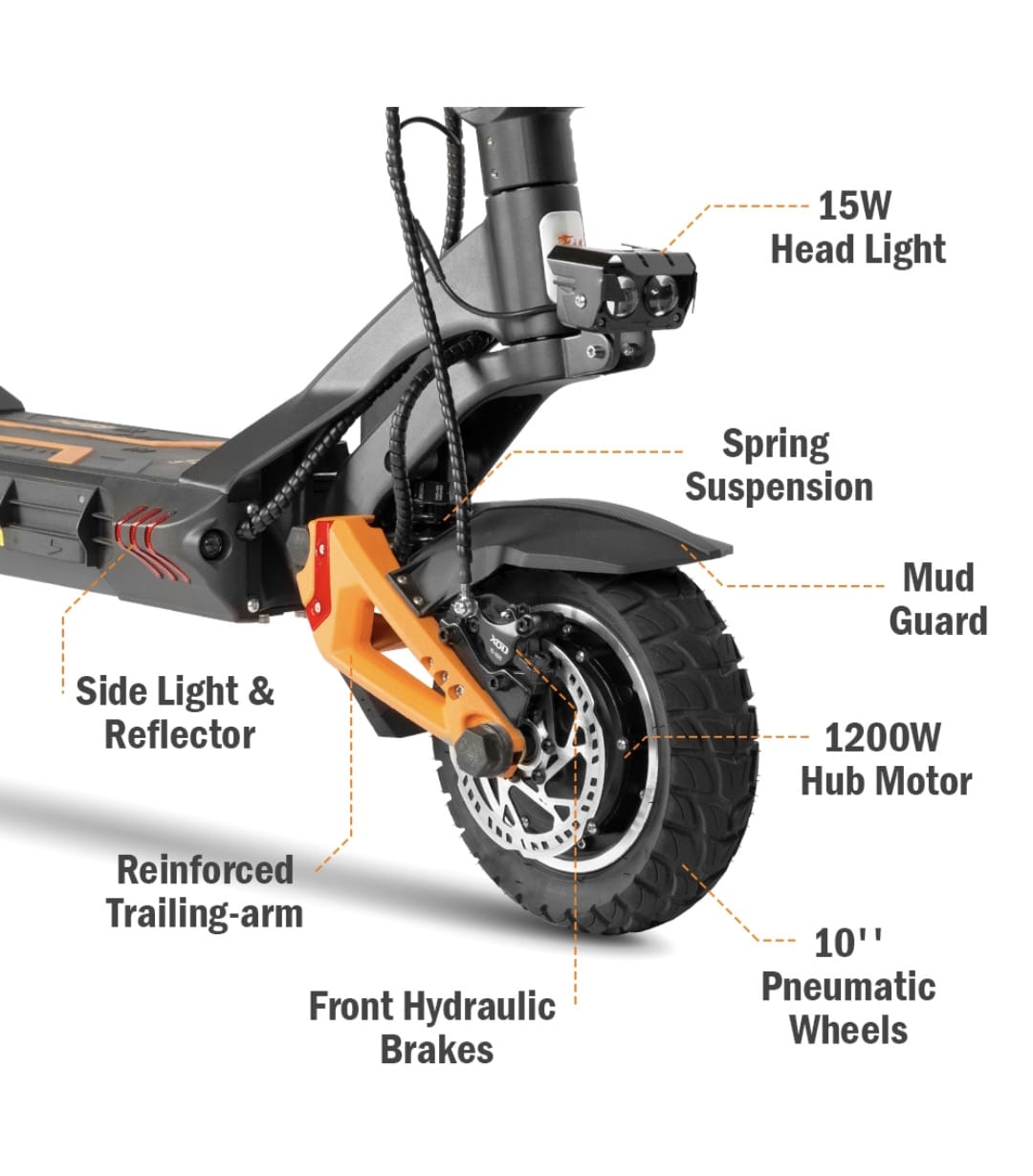 KuKirin G3 Pro Dual Motor – Maximale Power
