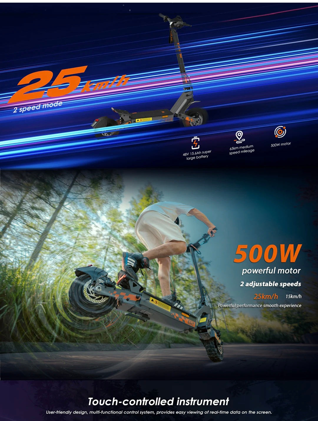 AKTION Kukirin G2 Österreich version maximal 25 km/h und Blinker am Lenkerende