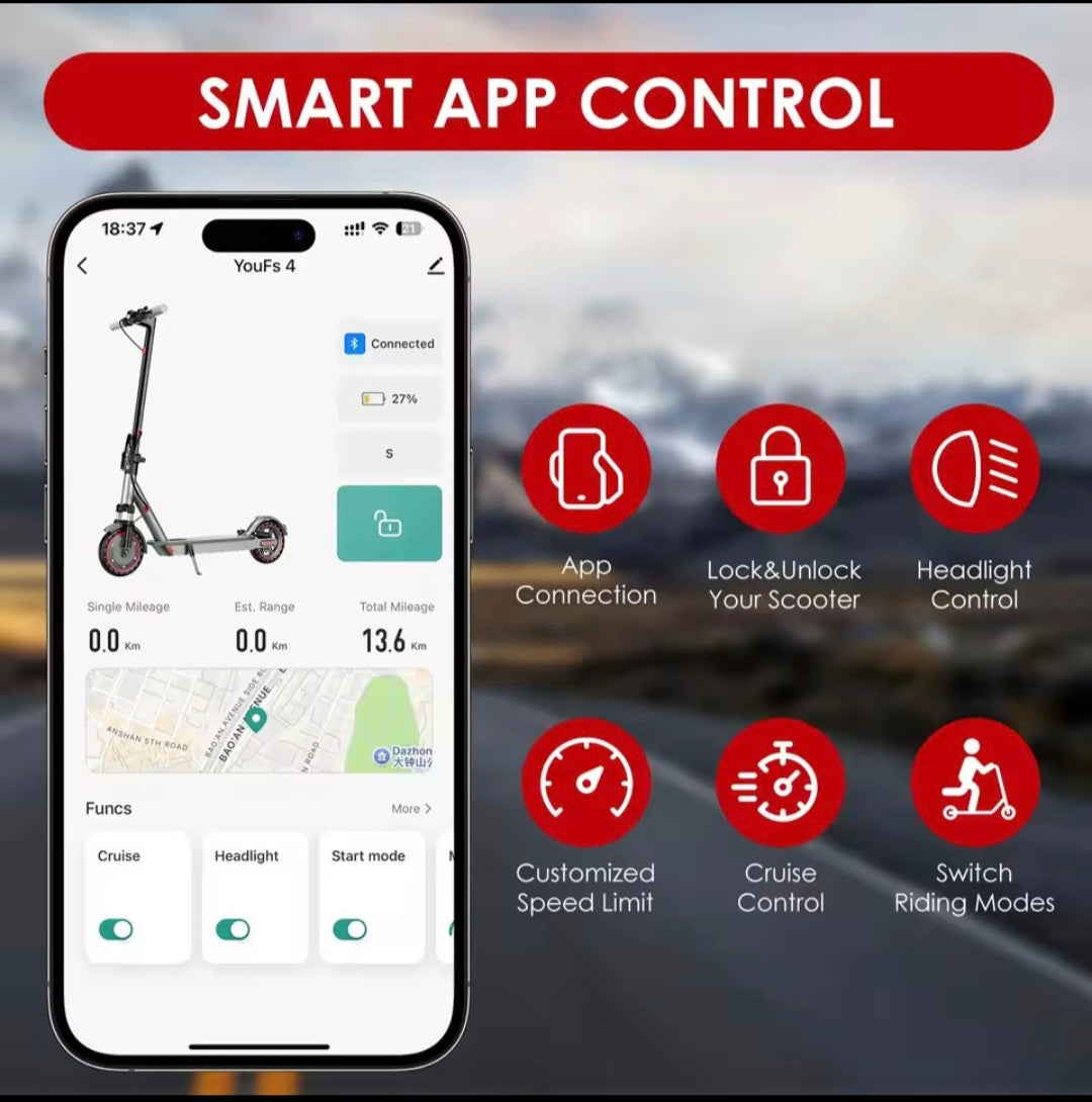 AKTION D8 PRO mit Blinker und Straßenzulassung